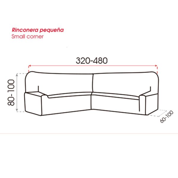 Funda sofá Rinconera MILAN de Belmarti