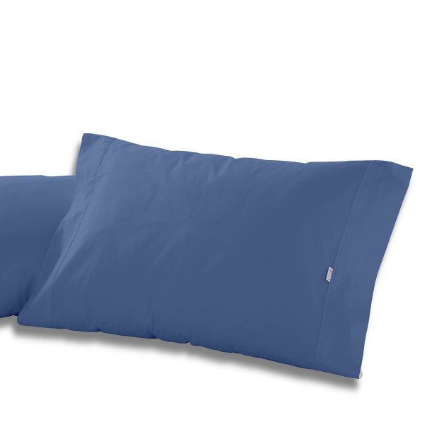 Funda de almohada COMBI LISO 50/50 de EsTela Funda de almohada COMBI LISO 50/50 de EsTela