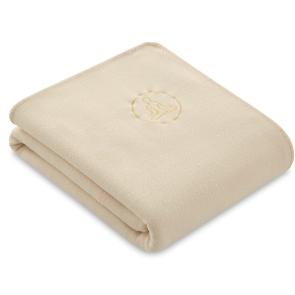 Manta de yoga POLAR CON BORDADO de Sanz Marti