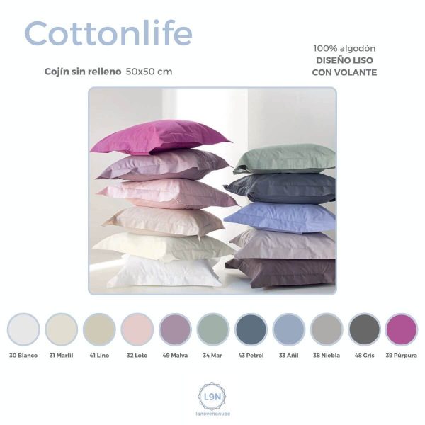 Funda cojín Cottonlife de Reig Marti