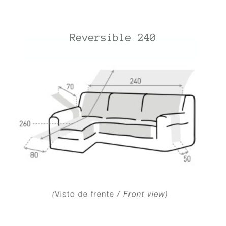 Funda Chaise longue ACOLCHADO MALLORCA