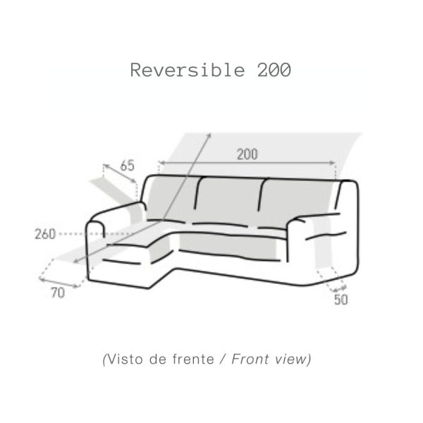 Funda Chaise longue ACOLCHADO SWEET MALLORCA