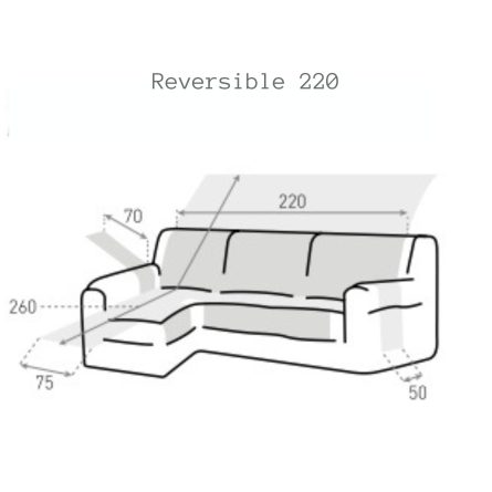 Funda Chaise longue ACOLCHADO SWEET MALLORCA