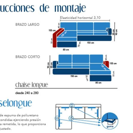 Funda chaise longue EDIR de Cañete