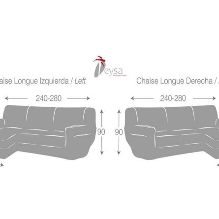 Funda Chaise Longue AQUILES de Eysa