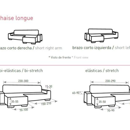 Funda Chaise Longue MILAN de Belmarti