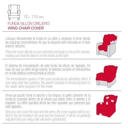 Funda Sillón Orejero DANUBIO de Belmarti