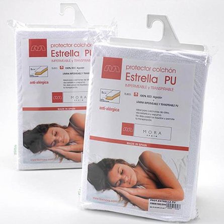 PROTECTOR DE COLCHÓN ESTRELLA PU 80X130 de MORA