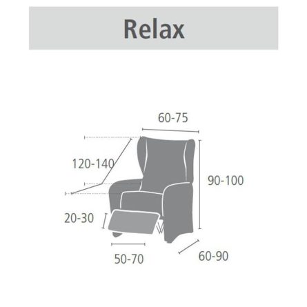 Funda sillón Relax ARGOS de Eysa