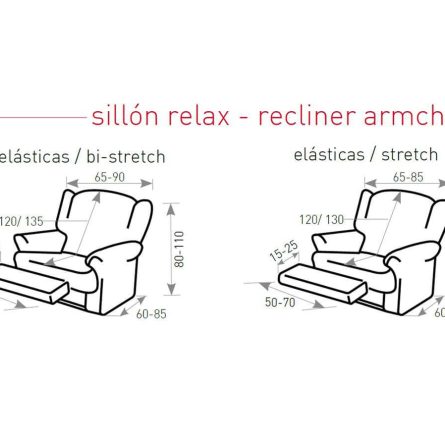 Funda Sillón Relax GRECIA de Belmarti