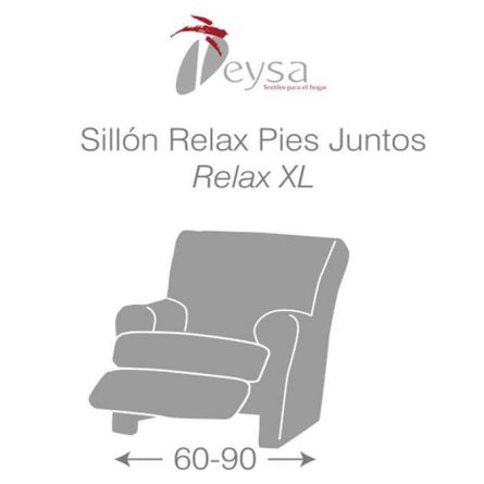 Funda sillón 1 plaza relax AQUILES de Eysa