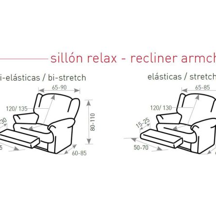 Funda Sillón Relax DANUBIO de Belmarti