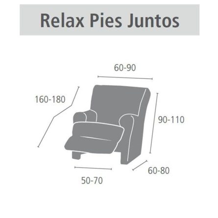 Funda sillón Relax ARGOS de Eysa