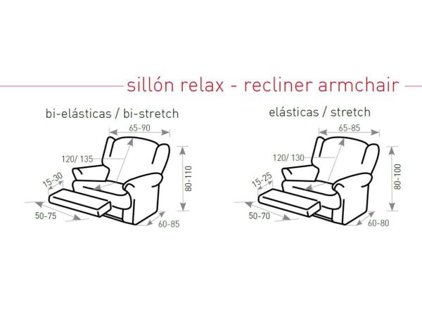 Funda Sillón Relax BOHEMIA de Belmarti