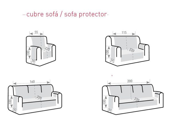 Funda Sofá Práctica BANES de Belmarti