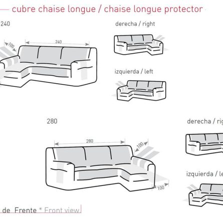 Funda Chaise longue Práctica KIOTO de Belmarti