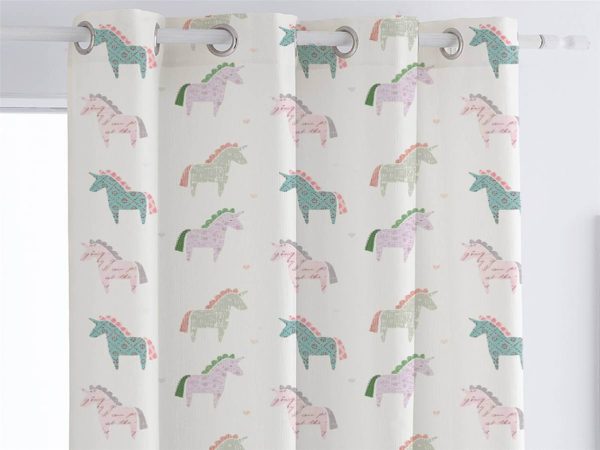 Cortina con ollaos UNICORN de Cañete Cortina con ollaos UNICORN de Cañete