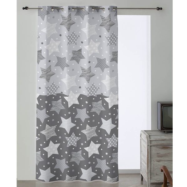 Cortina con ollaos STARS de Camatex