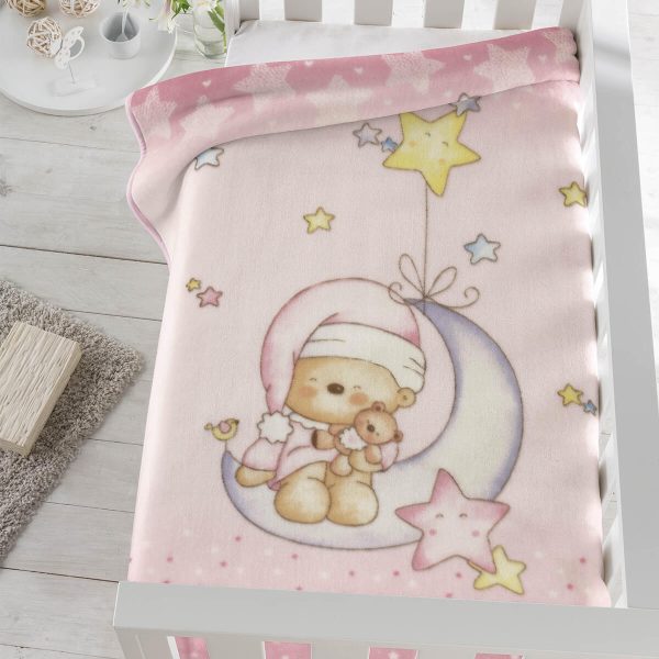 Manta infantil OSITA LUNA 6376 de Pielsa Baby Manta infantil OSITA LUNA 6376 de Pielsa Baby