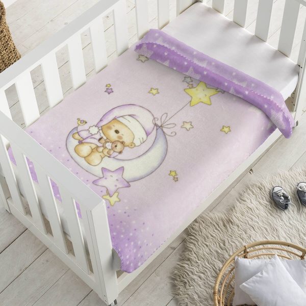 Manta infantil OSITA LUNA 6376 de Pielsa Baby