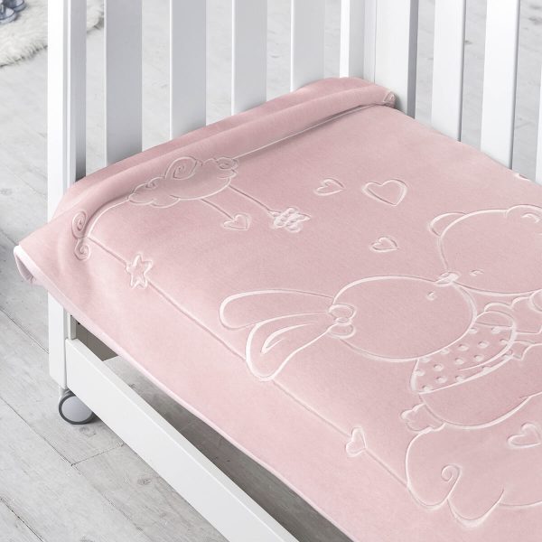 Manta infantil OSITOS BESOS 6656 de Pielsa Baby
