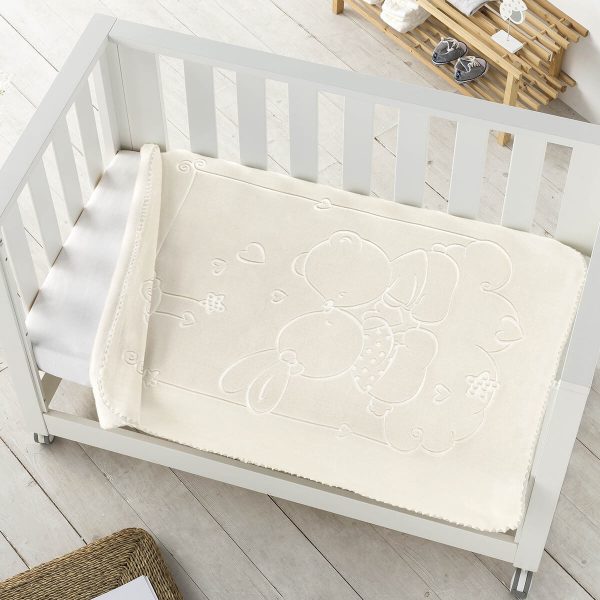 Manta infantil OSITOS BESOS 6656 de Pielsa Baby