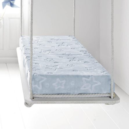 Manta infantil ESTRELLITAS CONTINUAS 6627 de Pielsa Baby