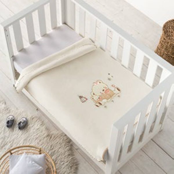 Manta infantil OSITO CHUPETE 6223 de Pielsa Baby Manta infantil OSITO CHUPETE 6223 de Pielsa Baby