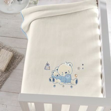 Manta infantil OSITO CHUPETE 6223 de Pielsa Baby