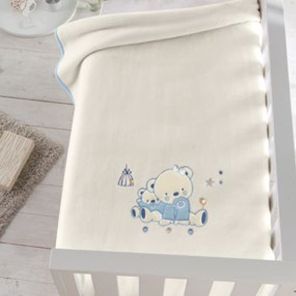 Manta infantil OSITO CHUPETE 6223 de Pielsa Baby