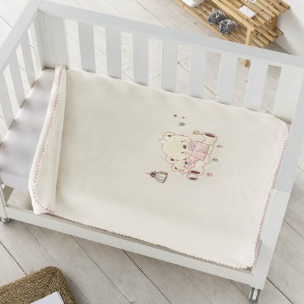 Manta infantil OSITO CHUPETE 6223 de Pielsa Baby