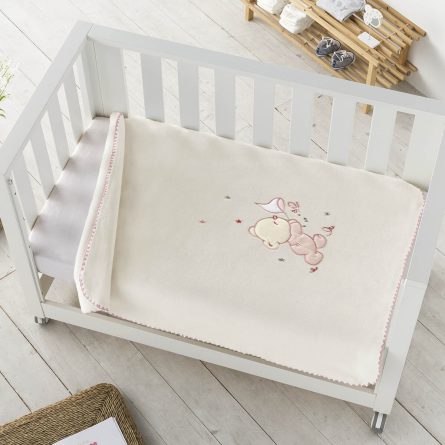 Manta infantil OSITO MARIPOSAS 6224 de Pielsa Baby