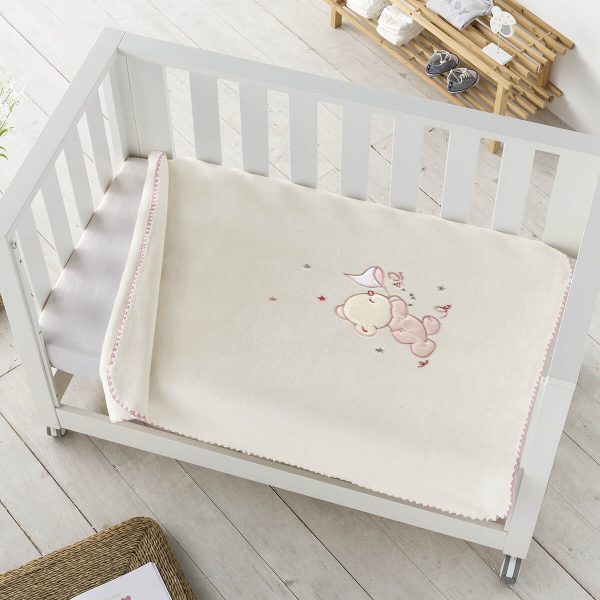 Manta infantil OSITO MARIPOSAS 6224 de Pielsa Baby