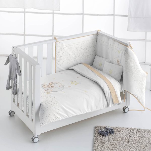 Kit nórdico + Protector OSITA LUNA 2376 de Pielsa Baby