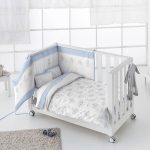 Kit nórdico + Protector OSITOS NUBES 2379 de Pielsa Baby
