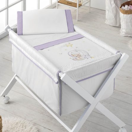 Juego sábanas OSITA LUNA 1376 de Pielsa Baby