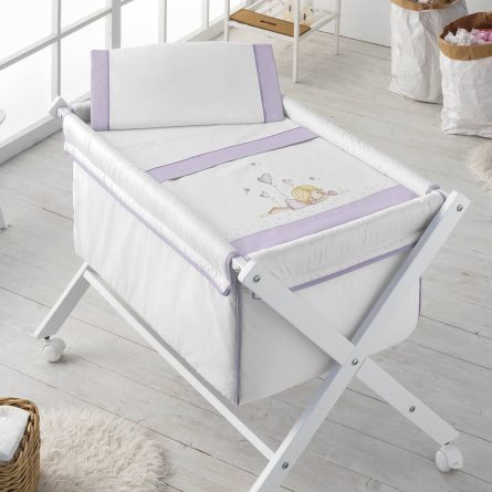 Juego sábanas NIÑA ACOSTADA 1377 de Pielsa Baby