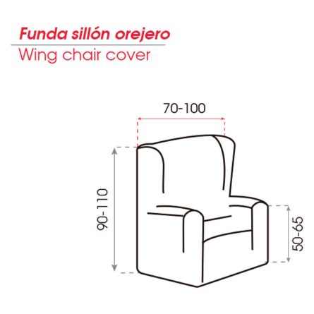 Funda sillón Orejero BALI de Belmarti