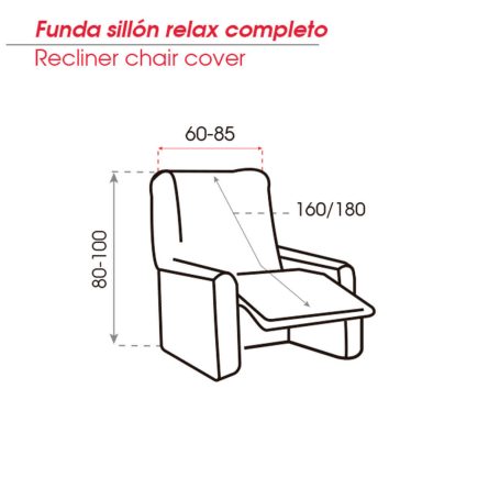 Funda sillón Relax Bali de Belmarti