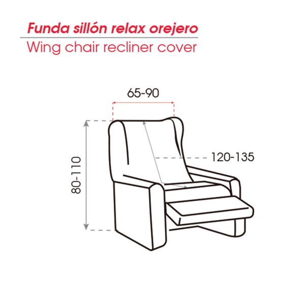 Funda sillón Relax NEPAL de Belmarti