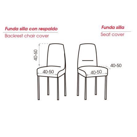 Funda silla respaldo NEPAL de Belmarti