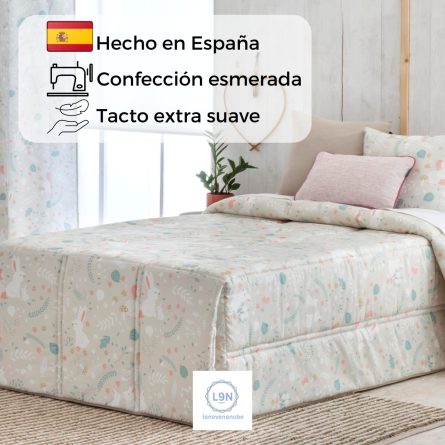 Edredón Conforter MISTY BEIG de Confecciones Paula