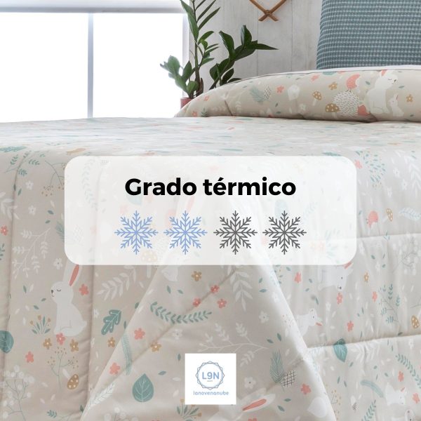Colcha Bouti MISTY BEIG de Confecciones Paula