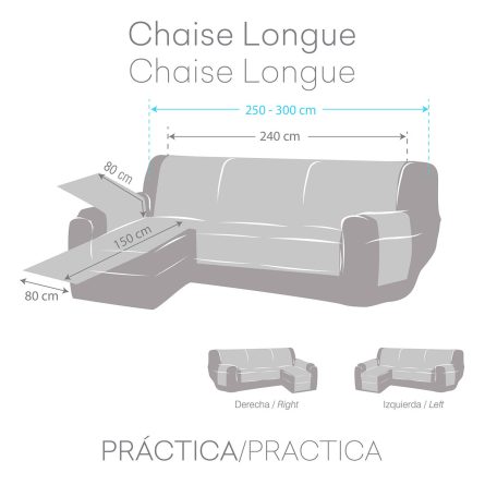 Funda Chaise longue Práctica VALERIA de Eysa