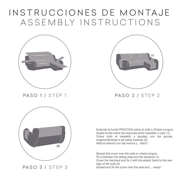 Funda Chaise longue Práctica VALERIA de Eysa