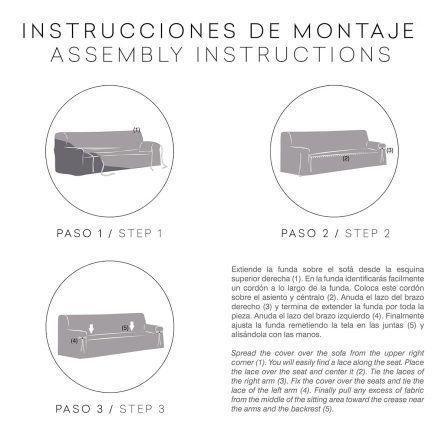 Funda sillón 1 plaza Universal VALERIA de Eysa