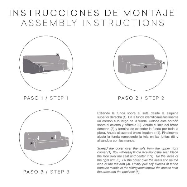 Funda sillón 1 plaza Universal VALERIA de Eysa