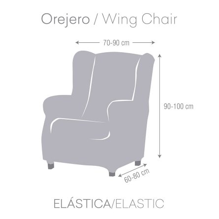 Funda sillón Orejero TROYA de Eysa