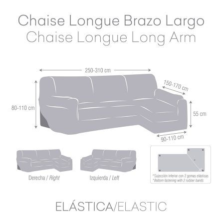 Funda Chaise longue TROYA de Eysa