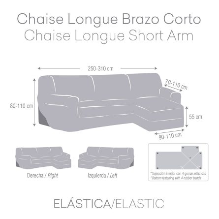 Funda Chaise longue TROYA de Eysa